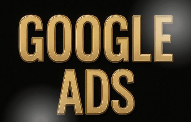 Icon representing google ads and paid ads